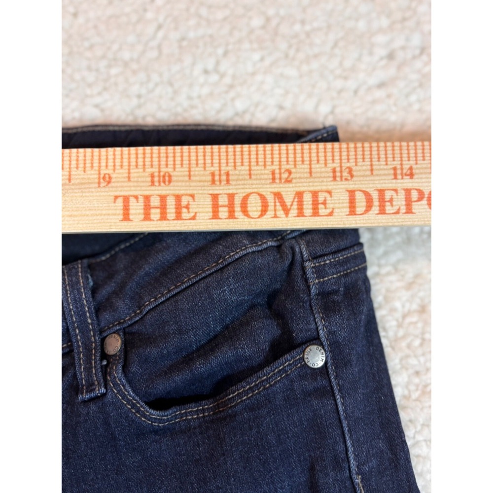 Paige Jeans Women 26 Blue Skyline Skinny Leg Dark Wash 332-103018 - Picture 14 of 16